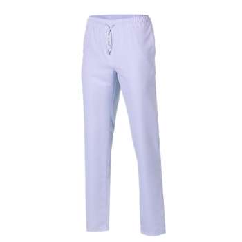 Spodnie unisex mikrofibra - białe
